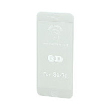 Защитное стекло 6D Premium для Apple iPhone 7/8/SE 2020 белое