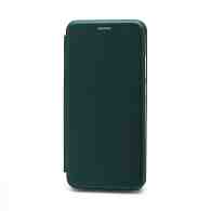 Чехол-книжка BF модельный (силикон/кожа) для Samsung Galaxy A02S/M02S зеленый