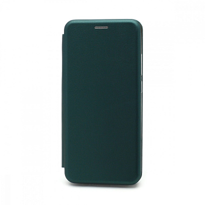 Чехол-книжка BF модельный (силикон/кожа) для Samsung Galaxy A02S/M02S зеленый