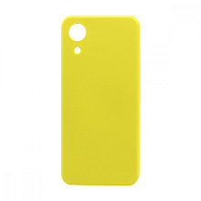 Чехол Silicone Case NEW ERA (накладка/силикон) для Samsung Galaxy A03 Core желтый