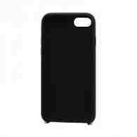 Чехол Silicone Case с лого для Apple iPhone 7/8/SE 2020 (018) чёрный