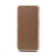 Чехол-книжка BF модельный (силикон/кожа) для Samsung Galaxy A12 розовый