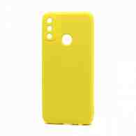 Чехол Silicone Case NEW ERA (накладка/силикон) для Huawei Honor Play 9A желтый