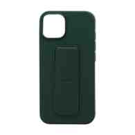 Чехол Magnetic Stend 2 для Apple iPhone 14/6.1 (007) темно зеленый