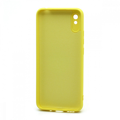 Чехол Silicone Case NEW ERA (накладка/силикон) для Xiaomi Redmi 9A желтый