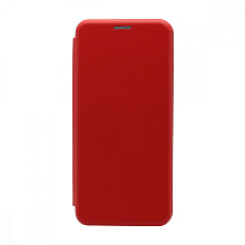 Чехол-книжка BF модельный (силикон/кожа) для Samsung Galaxy A73 красный