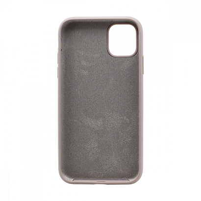 Чехол Silicone Case без лого для Apple iPhone 11/6.1 (полная защита) (007) лиловый