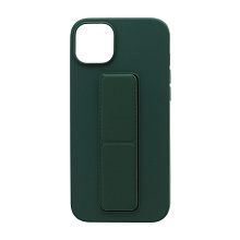 Чехол Magnetic Stend 2 для Apple iPhone 14 Plus/6.7 (007) темно зеленый