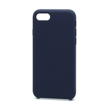 Чехол Silicone Case без лого для Apple iPhone 7/8/SE 2020 (008) темно синий