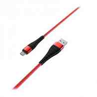 Кабель USB - Micro USB Borofone BX32 "Munificent" (2.4А, 100см) красный
