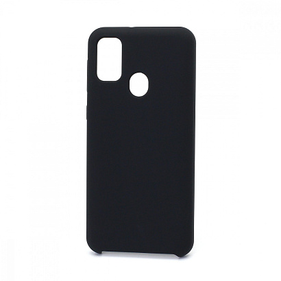 Чехол Silicone Cover Color для Samsung Galaxy M21/M30S (003) черный