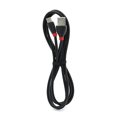 Кабель USB - Type-C HOCO X27 "Excellent" (2.4А, 120см) черный