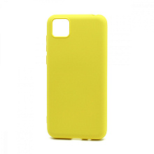 Чехол Silicone Case NEW ERA (накладка/силикон) для Huawei Honor 9S/Y5p желтый