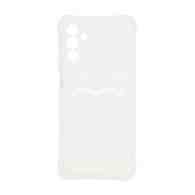 Чехол с кармашком для Samsung Galaxy A04S прозрачный (001)