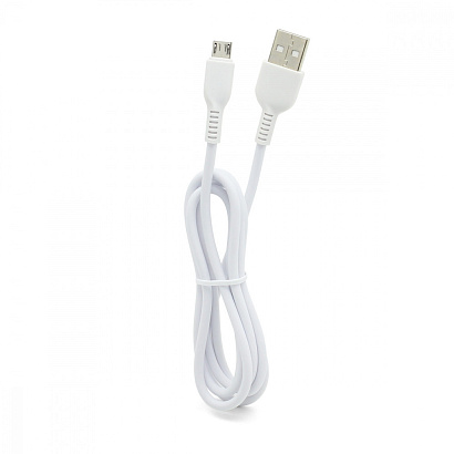 Кабель USB - Micro USB HOCO X20 "Flash" (2.4A, 100см) белый