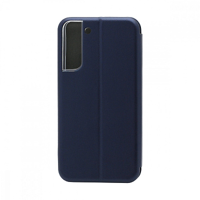 Чехол-книжка BF модельный (силикон/кожа) для Samsung Galaxy S22 Plus синий