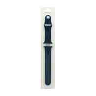 Силиконовый ремешoк для часов Apple Watch 38/40мм синий (038) (L)