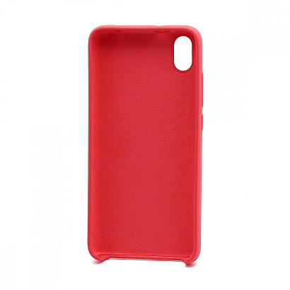 Чехол Silicone Cover Color для Xiaomi Redmi 7A (015) красный
