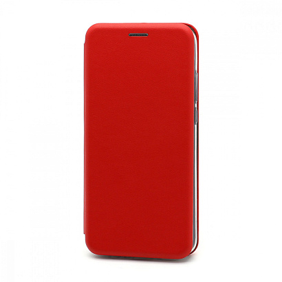 Чехол-книжка BF модельный (силикон/кожа) для Huawei Honor 9X Lite красный
