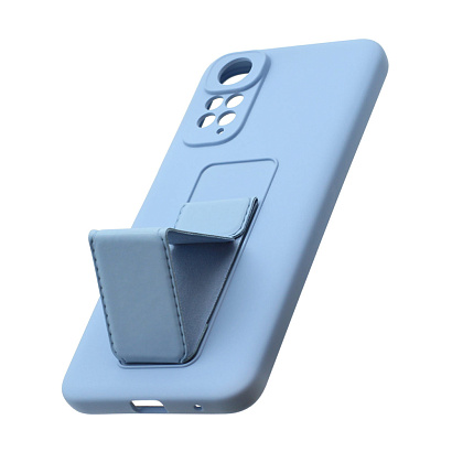 Чехол Magnetic Stend 2 для Xiaomi Redmi Note 11/Redmi Note 11S (008) голубой