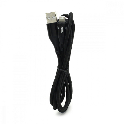 Кабель USB - Lightning HOCO U93 "Shadow" (2.4A, 120см) черный