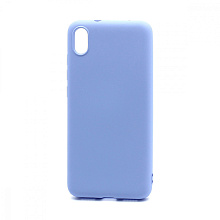 Чехол Silicone Case NEW ERA (накладка/силикон) для Xiaomi Redmi 7A голубой