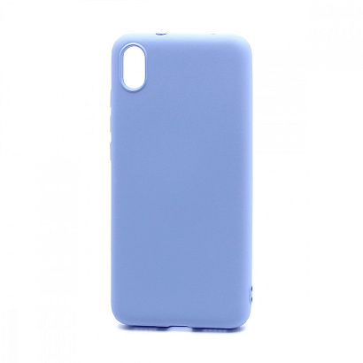 Чехол Silicone Case NEW ERA (накладка/силикон) для Xiaomi Redmi 7A голубой