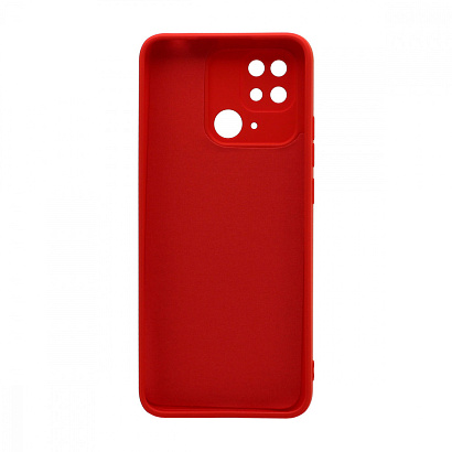 Чехол Silicone Case NEW ERA (накладка/силикон) для Xiaomi Redmi 10C красный