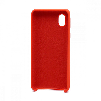 Чехол Silicone Cover Color для Samsung Galaxy A01 Core/M01 Core (001) красный