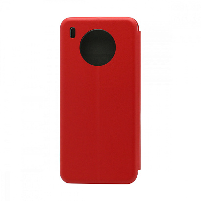 Чехол-книжка BF модельный (силикон/кожа) для Huawei Honor 50 Lite/Nova 8i красный