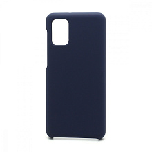 Чехол Silicone Cover Color для Samsung Galaxy M31S (008) темно синий