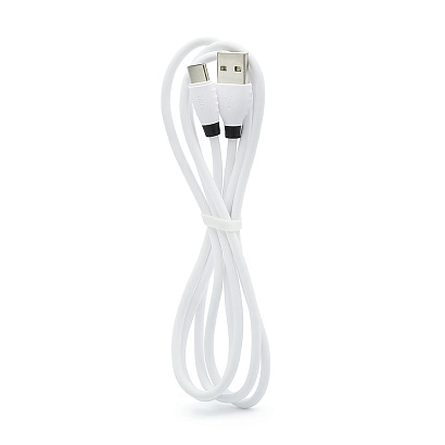 Кабель USB - Type-C HOCO X27 "Excellent" (2.4А, 120см) белый