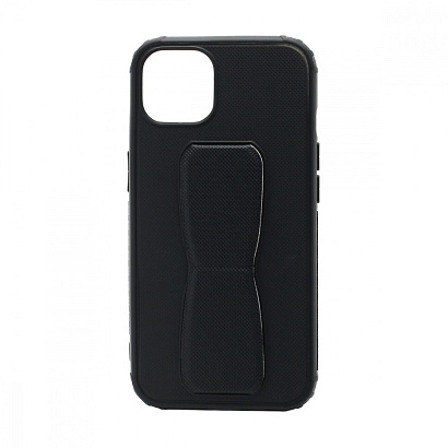 Чехол Magnetic stend силикон-пластик для Apple iPhone 13/6.1 черный