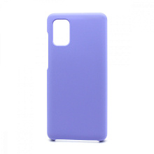Чехол Silicone Cover Color для Samsung Galaxy M51 (013) сиреневый