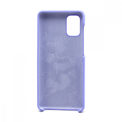 Чехол Silicone Cover Color для Samsung Galaxy M51 (013) сиреневый