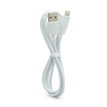 Кабель USB - Lightning HOCO X1 "Rapid" (2.4А, 100см) белый
