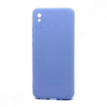 Чехол Silicone Case NEW ERA (накладка/силикон) для Xiaomi Redmi 9A голубой