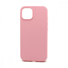 Чехол Silicone Case без лого для Apple iPhone 13/6.1 (полная защита) (006) розовый