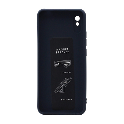 Чехол Magnetic Stend 2 для Xiaomi Redmi 9A (010) синий