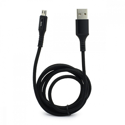 Кабель USB - Micro USB HOCO U79 "Admirable" (2.4А, 120см) черный