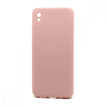 Чехол Silicone Case NEW ERA (накладка/силикон) для Xiaomi Redmi 9A светло розовый