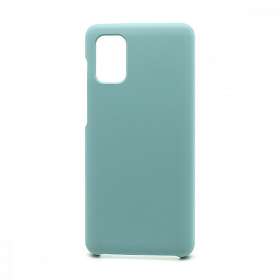 Чехол Silicone Cover Color для Samsung Galaxy M51 (002) бирюзовый