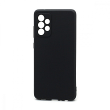 Чехол Silicone Case NEW ERA (накладка/силикон) для Samsung Galaxy A72 черный