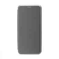 Чехол-книжка BF модельный (силикон/кожа) для Samsung Galaxy A73 серебристый
