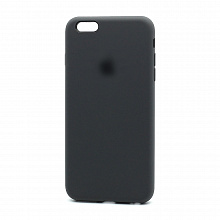 Чехол Silicone Case с лого для Apple iPhone 6/6S Plus (полная защита)(015)гр