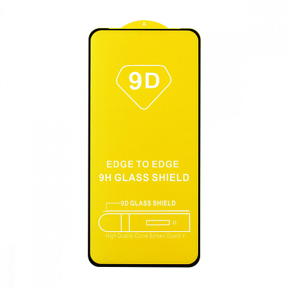 Защитное стекло Full Glass для Xiaomi 11 Lite черное (Full GC) тех. пак