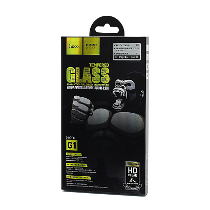 Защитное стекло HOCO G1 Flash Attach Full Screen для Apple iPhone 7 Plus/8 Plus черное