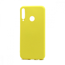 Чехол Silicone Case NEW ERA (накладка/силикон) для Huawei Honor 9C/P40 Lite E желтый