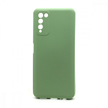Чехол Silicone Case NEW ERA (накладка/силикон) для Huawei Honor 10X Lite зеленый