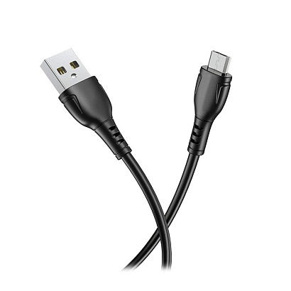 Кабель USB - Micro USB Axtel AX51 (100см) черный